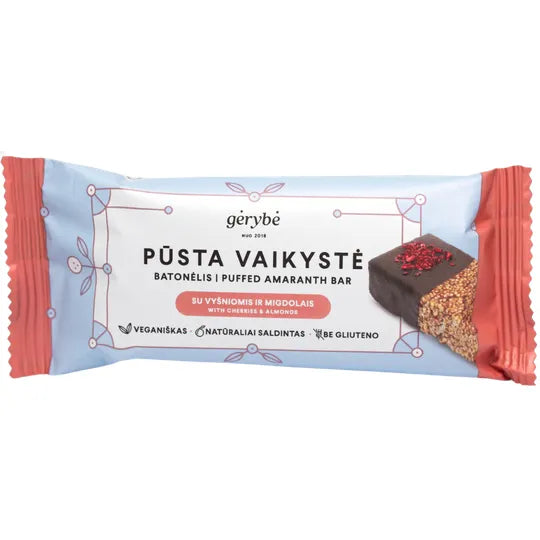 "PŪSTA VAIKYSTĖ" batonėliai