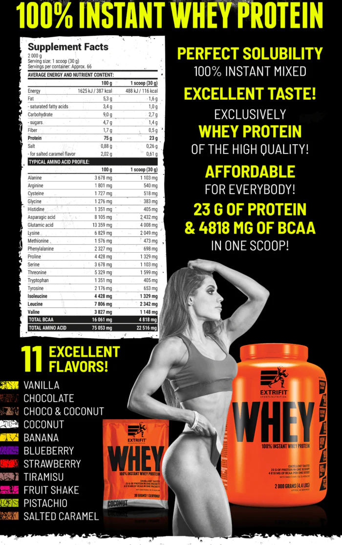 EXTRIFIT 100% INSTANT WHEY 2000