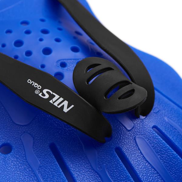 Rankiniai irklai NQAP10 BLUE SWIMMING HANDS PADDLE NILS AQUA
