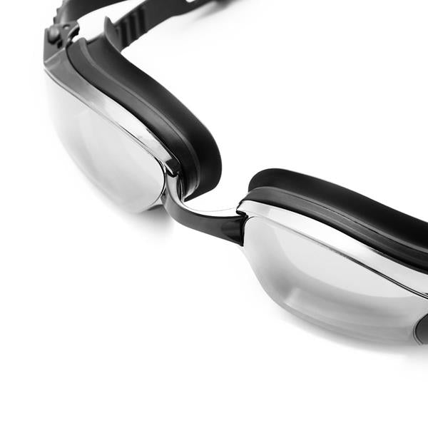 NQG660MAF GRAY RACING SWIMMING GOGGLES NILS AQUA