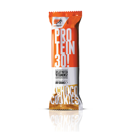 EXTRIFIT PROTEIN BAR 30 % ŠOKOLADUKAS (80 G)