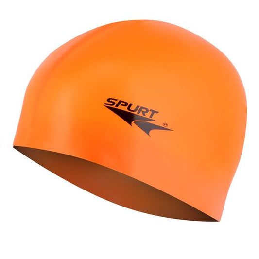 G-TYPE JUNIOR F202 ORANGE SWIMMING CAP SPURT